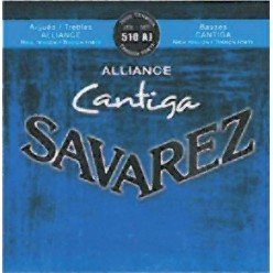 Savarez 7165343 Struny do gitary klasycznej Cantiga 510